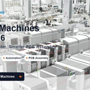 SMT machines for automated PCB assembly production line